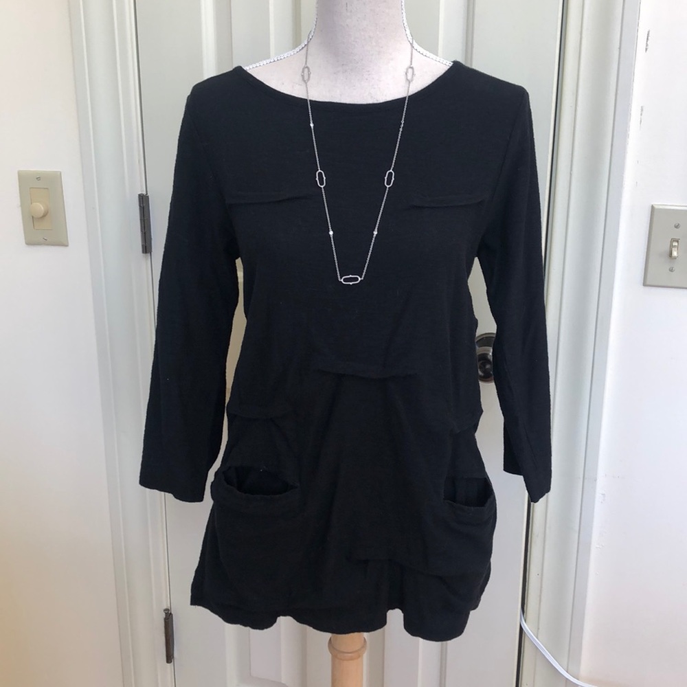 Whitewash Black top